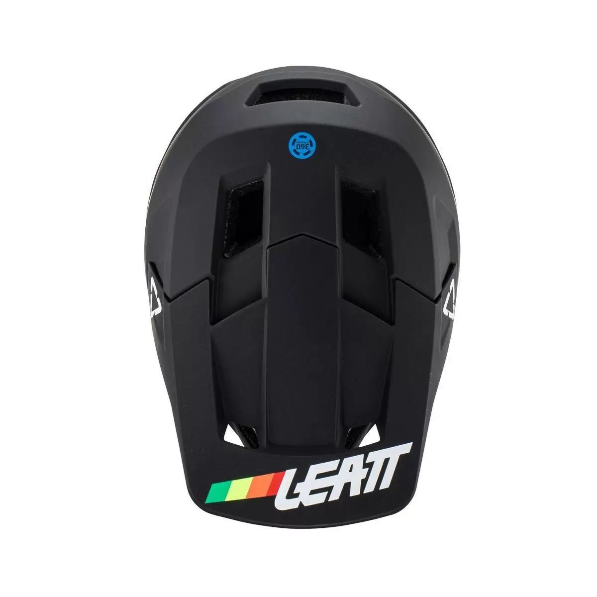 Gravity 1.0 Kids MTB Fullface Helmet Stealth Black Size XXS (51-52cm) #4
