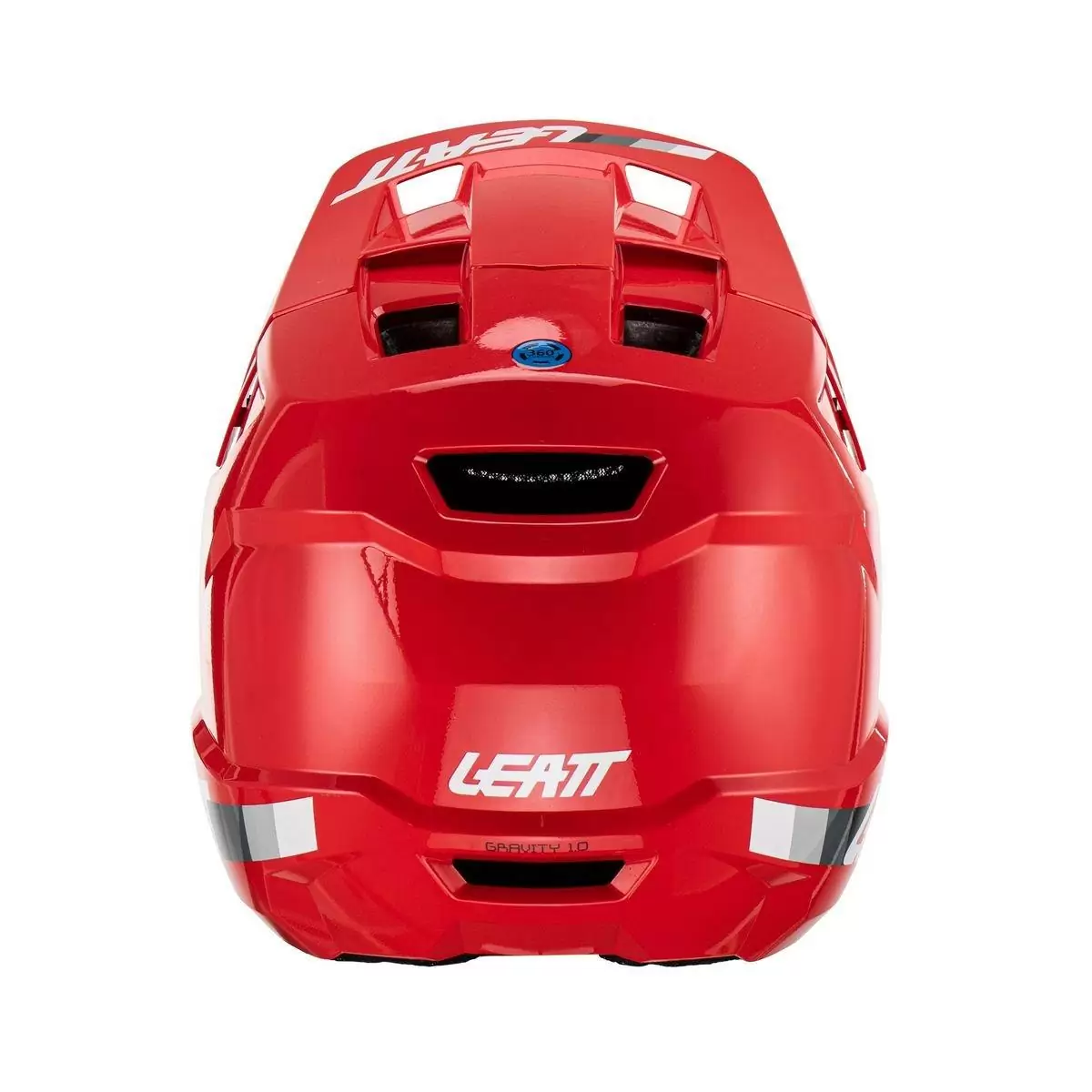 Gravity 1.0 MTB Fullface Helm Rot Größe S (55-56cm) #5