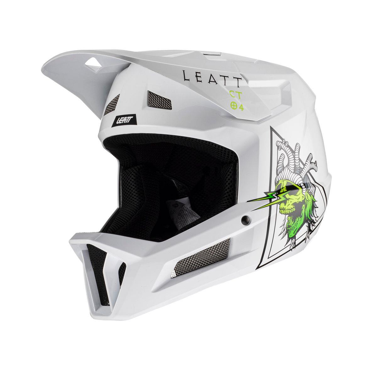 Gravity 2.0 MTB Fullface Helmet White Size XS (53-54cm)