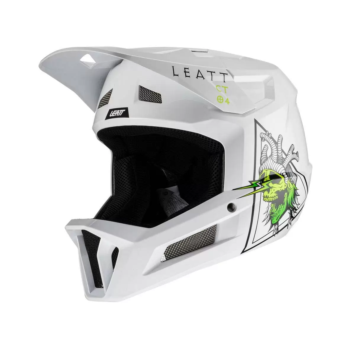 Gravity 2.0 MTB Fullface Helmet White Size XS (53-54cm) - image