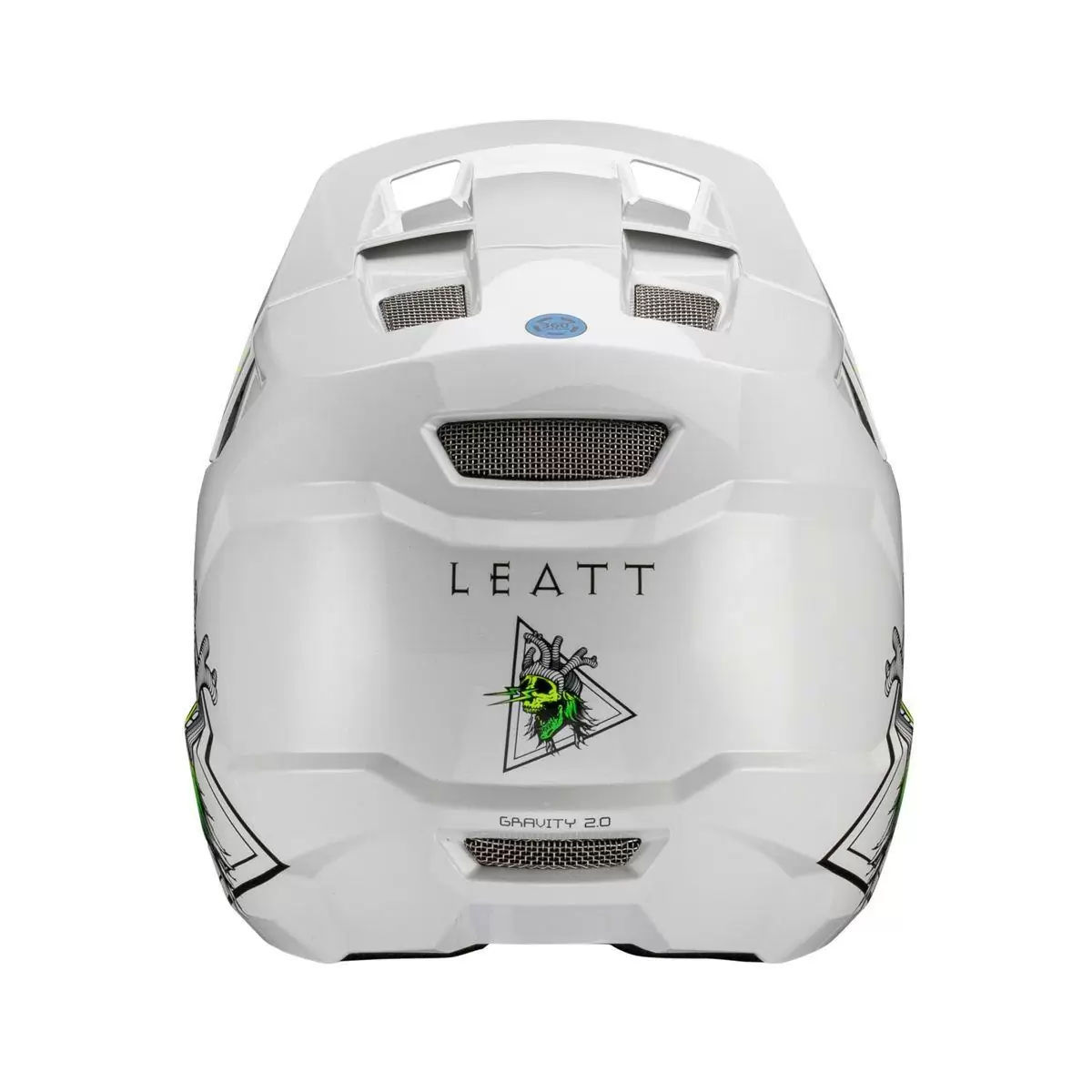 Gravity 2.0 MTB Fullface Helmet White Size XL (61-62cm) #4