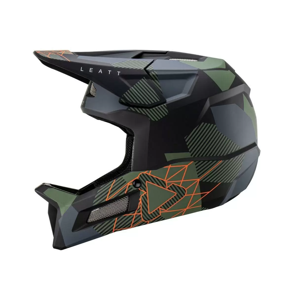 Gravity 2.0 MTB Fullface Helmet Camo Green Size XS (53-54cm) #1