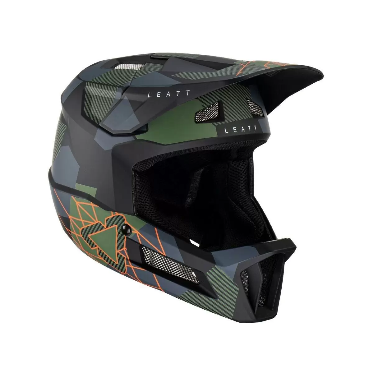 Gravity 2.0 MTB Fullface Helmet Camo Green Size XS (53-54cm) #3