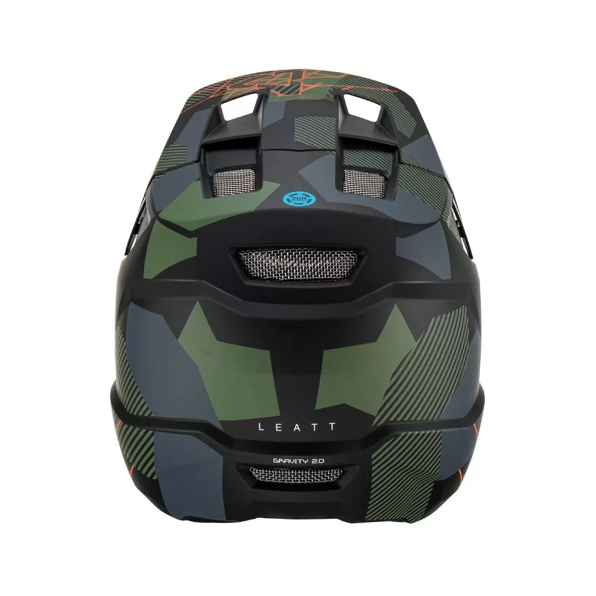 Gravity 2.0 MTB Fullface Helmet Camo Green Size XS (53-54cm) #4