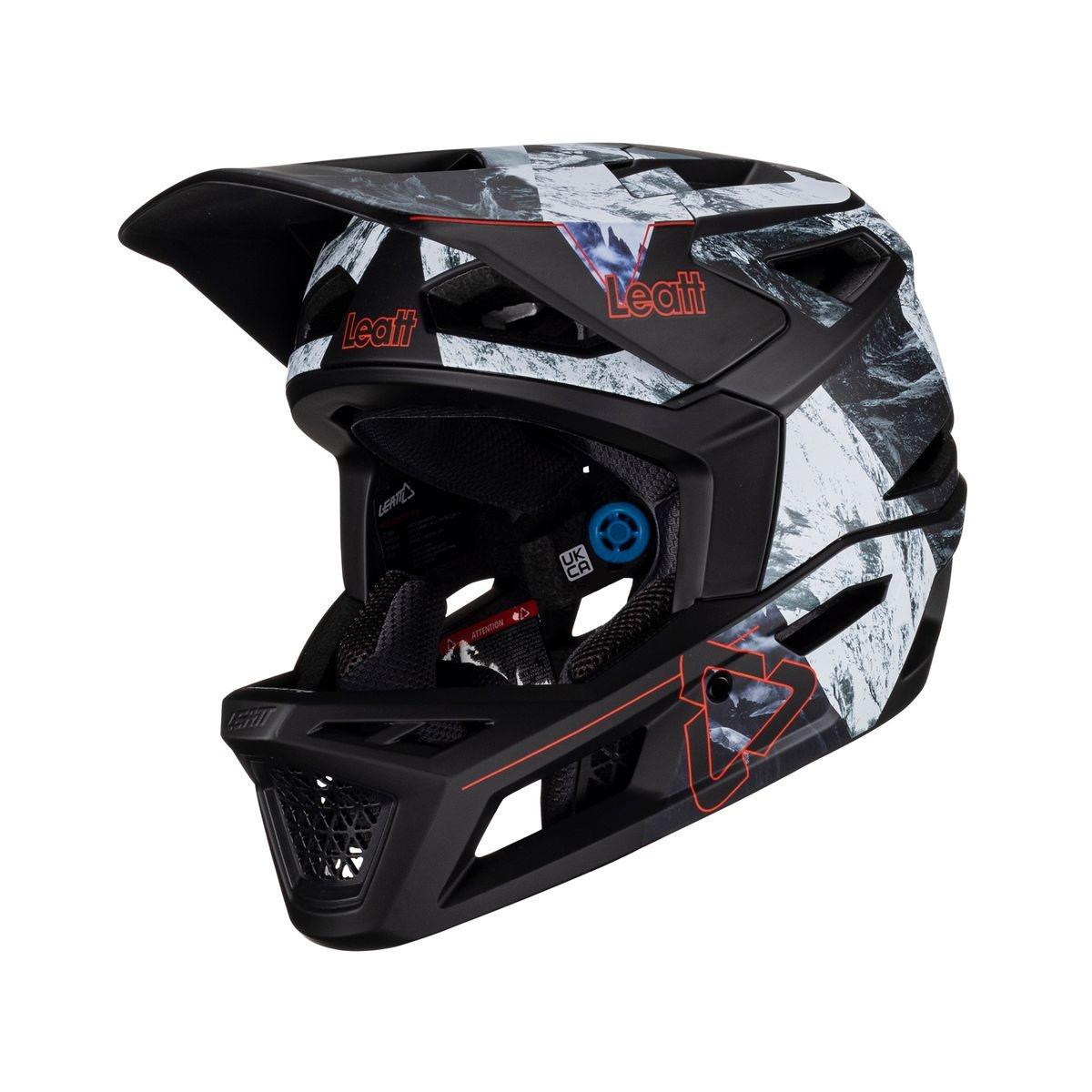 Full-Face Helmet MTB 4.0 Gravity Black/White Size S (51-55cm)