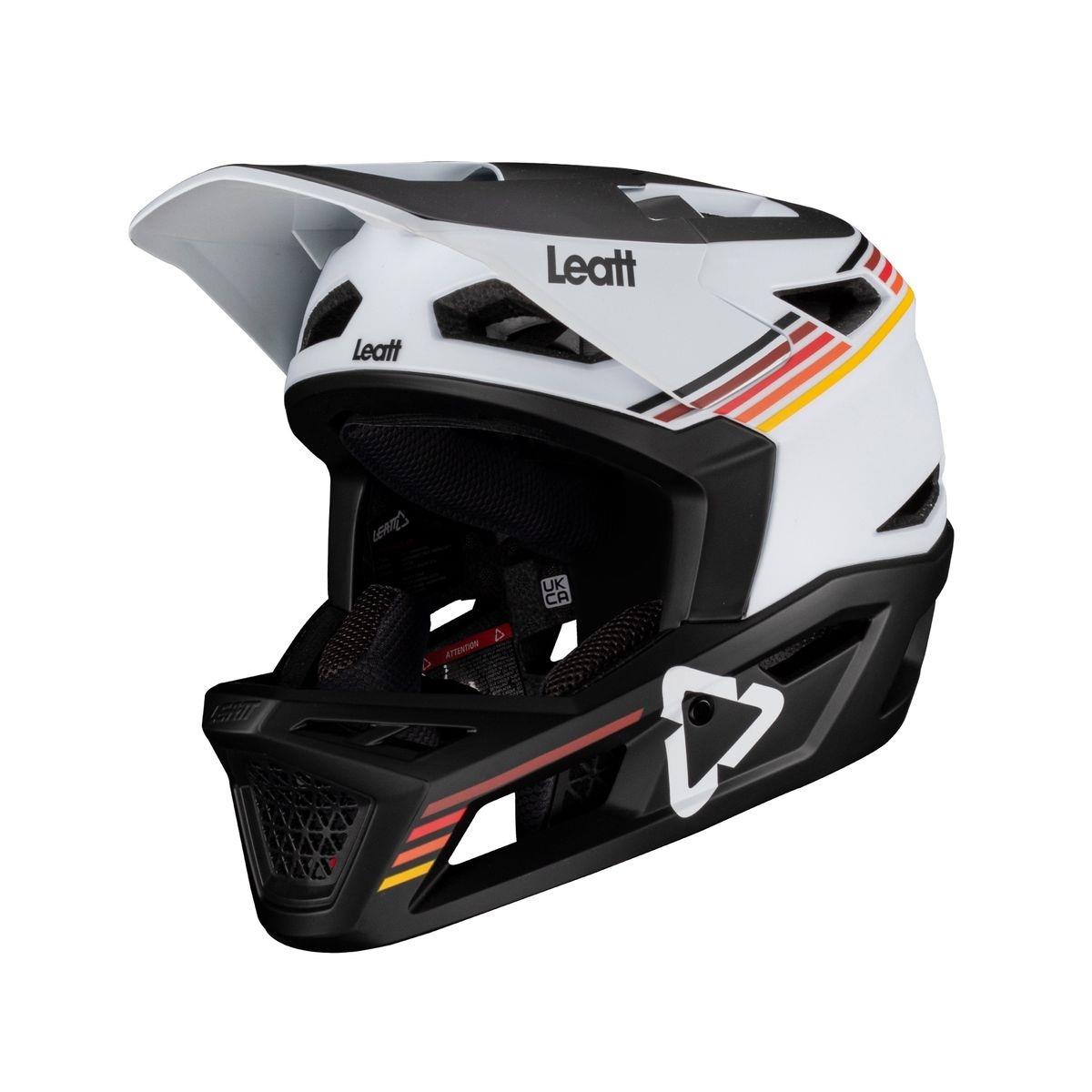 Full-Face Helmet MTB 4.0 Gravity White/Black Size S (51-55cm)