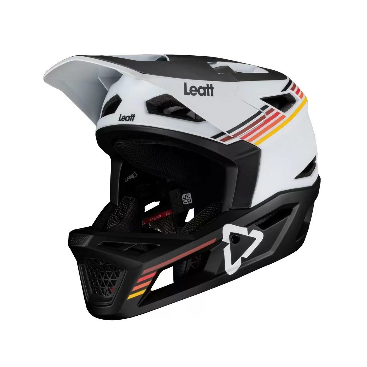 Full-Face Helmet MTB 4.0 Gravity White/Black Size S (51-55cm) - image