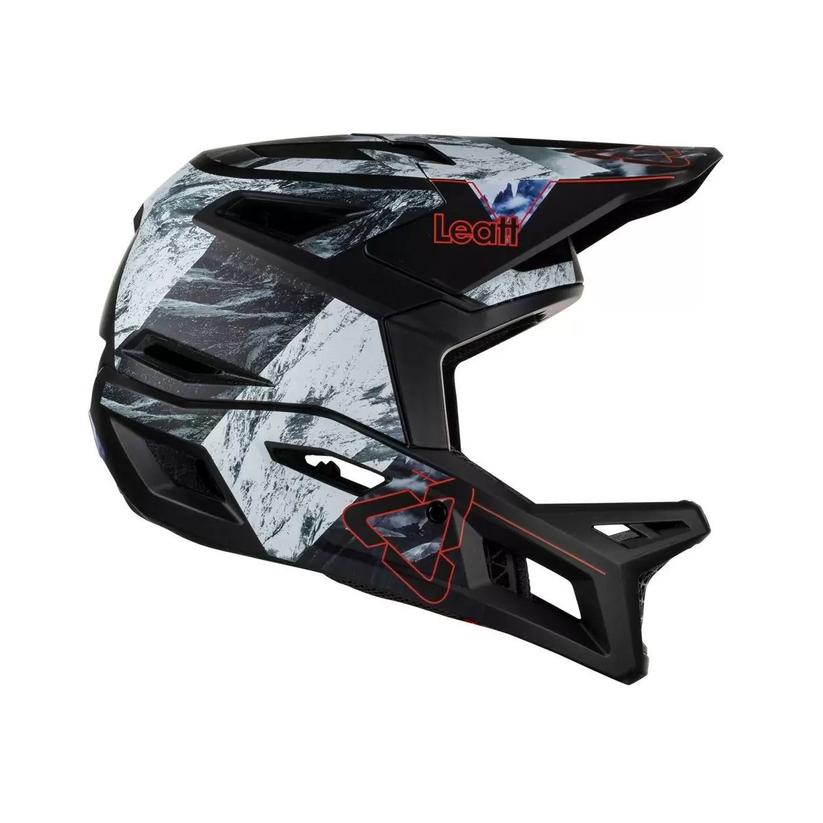 Full-Face Helmet MTB 4.0 Gravity Black/White Size S (51-55cm) #2