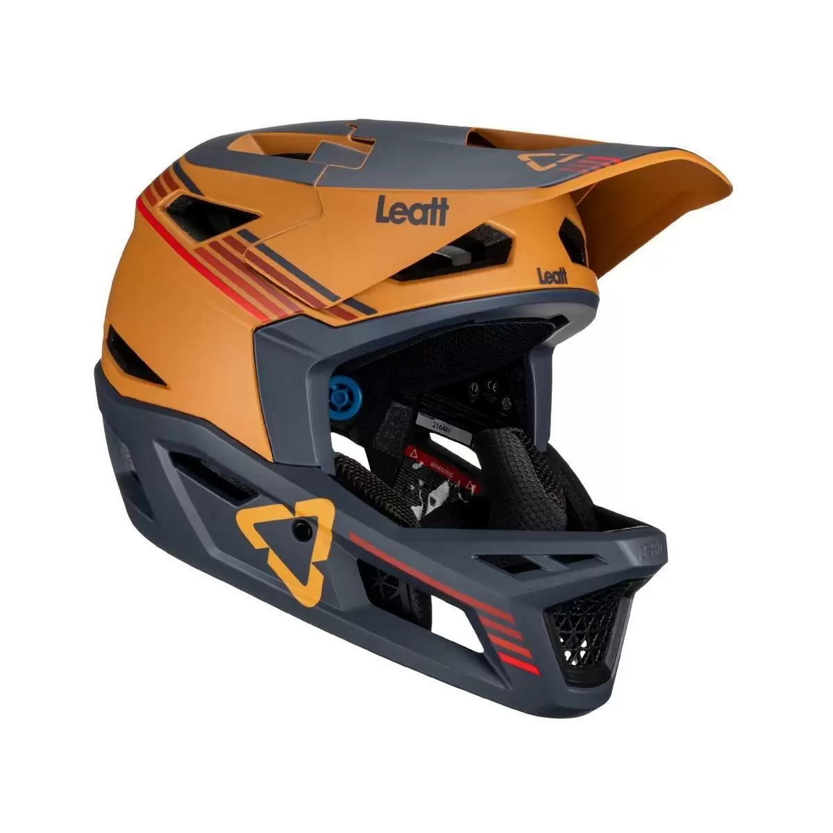 Full-Face Helmet MTB 4.0 Gravity Blue/Orange Size M (57-58cm) #3