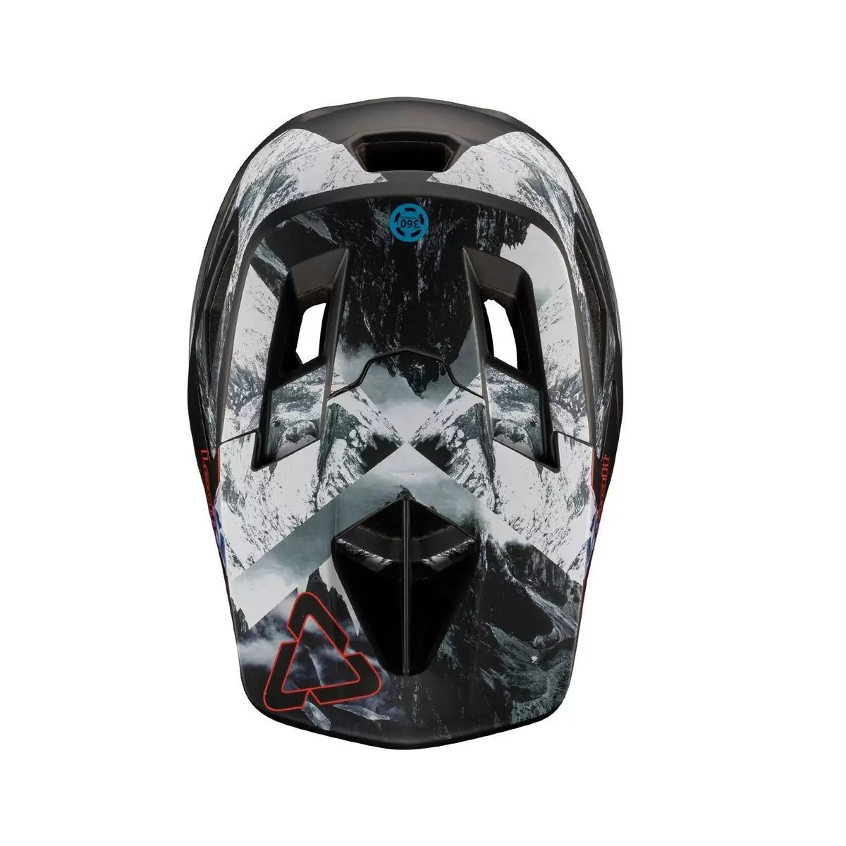 Full-Face Helmet MTB 4.0 Gravity Black/White Size XL (61-62cm) #5