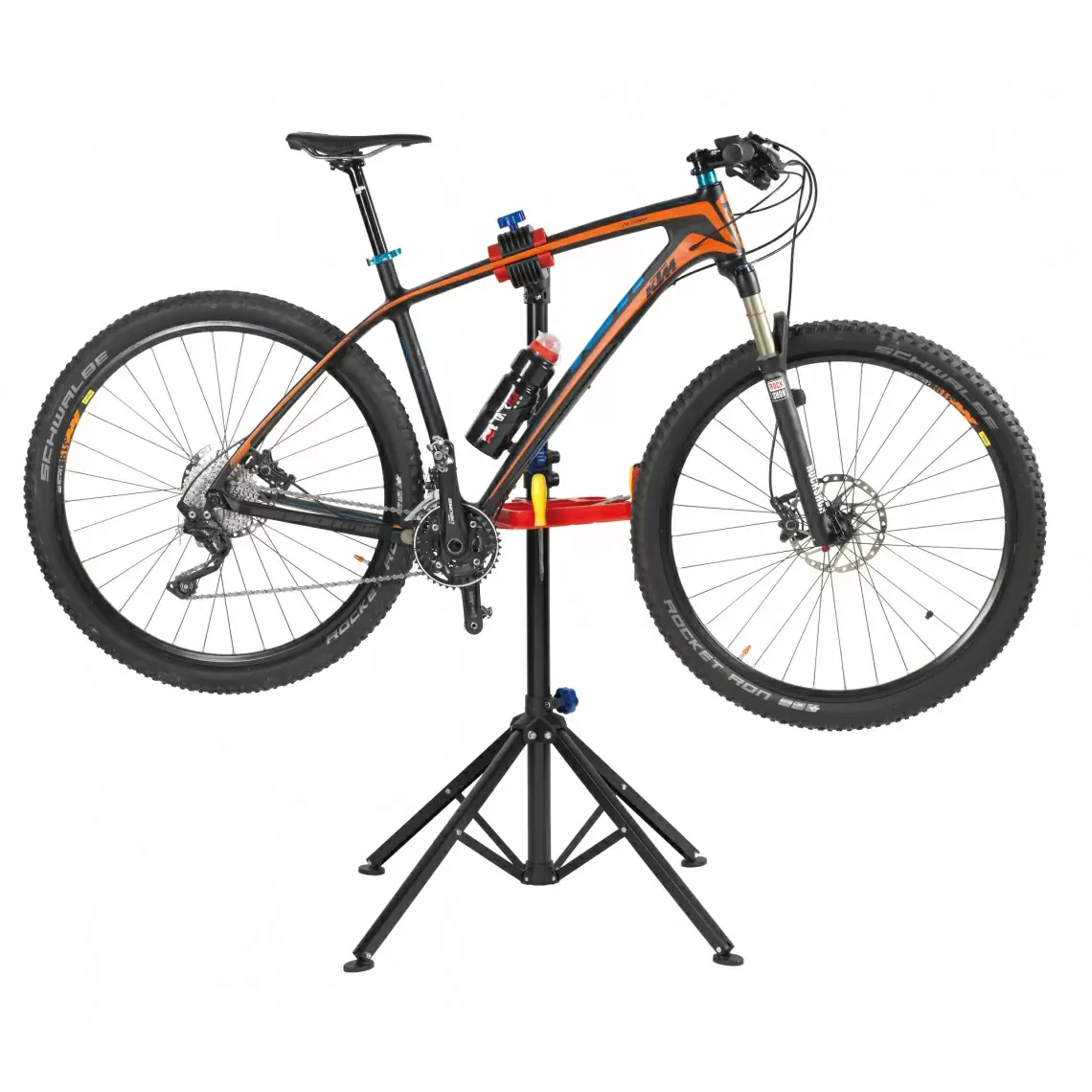Pied d'atelier pour vélos support d'entretien et de réparation réglable max  20 kg