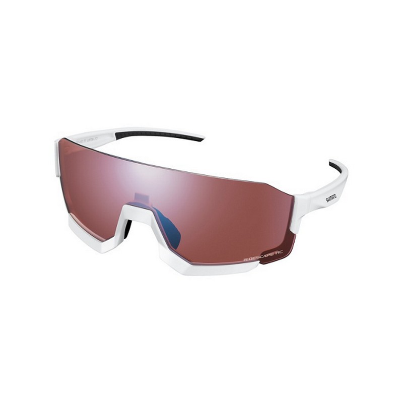 Lunettes ARLT2 Aerolite blanches avec verres Red Ridescape