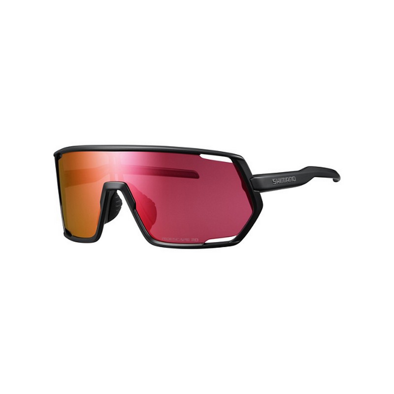 Occhiali CE-TCNM2 TECHNIUM Ridescape Road Nero / Lente Ridescape Road Rosso