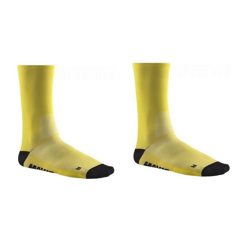 Essential High Sock Yellow Size S/M (39-42)