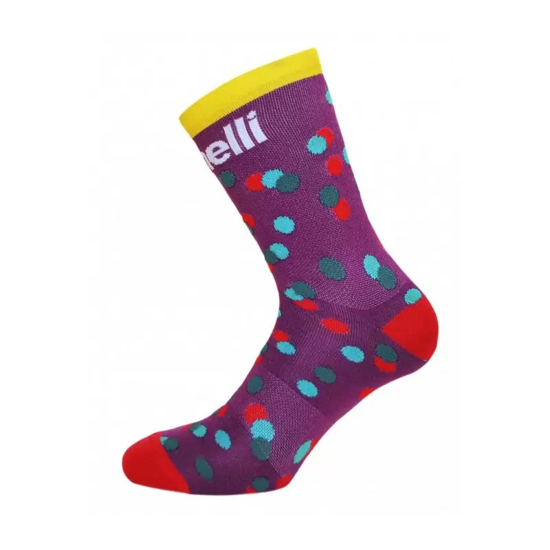 Socken Caleido Dots Lila Größe M/L (39-42) #2