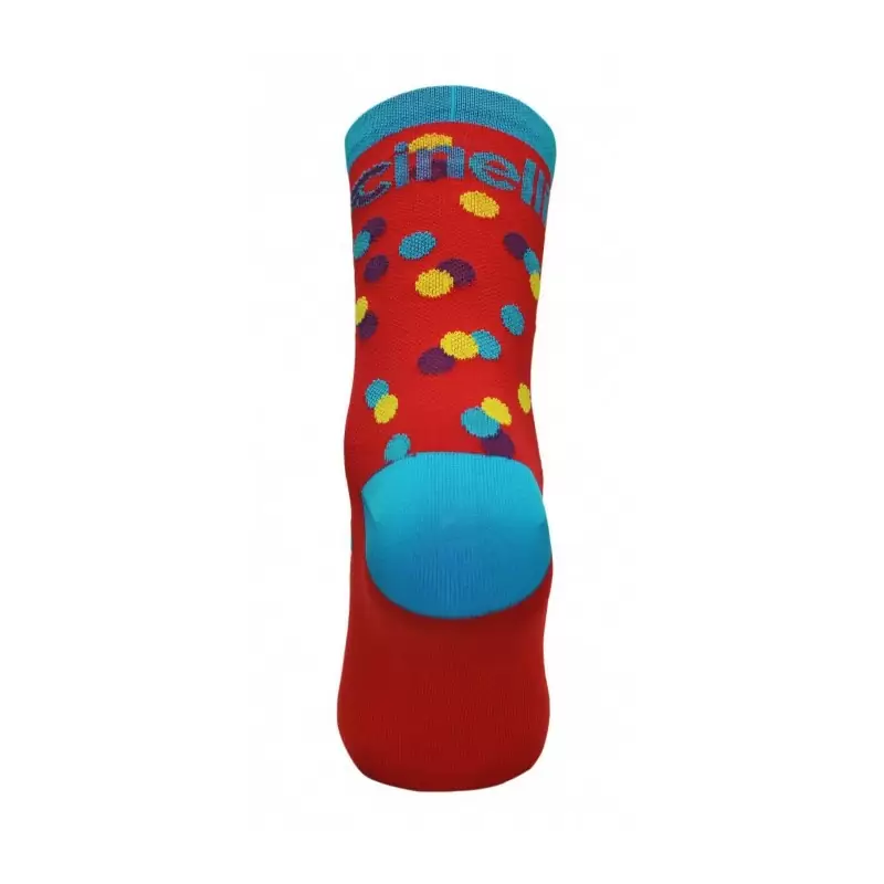 Socken Caleido Dots Rot Größe XS/S (35-38) #3
