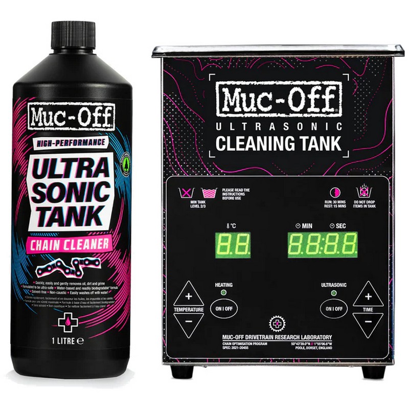 Kit de nettoyage à ultrasons ultrasonic tank kit + nettoyant 1 litre