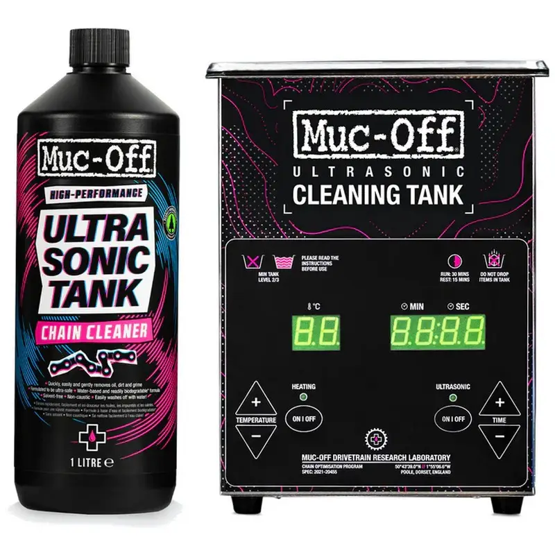 Kit de nettoyage à ultrasons ultrasonic tank kit + nettoyant 1 litre - image