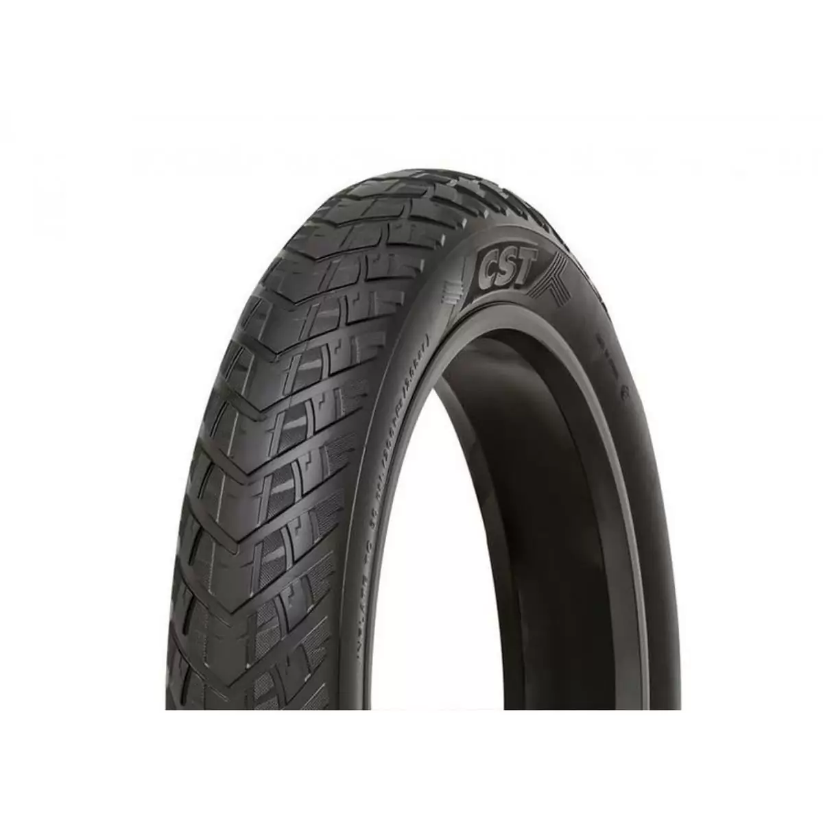 Copertone Fat Bike CTC-06 20x4.00 Rigido Nero Compatibile E-bike - image