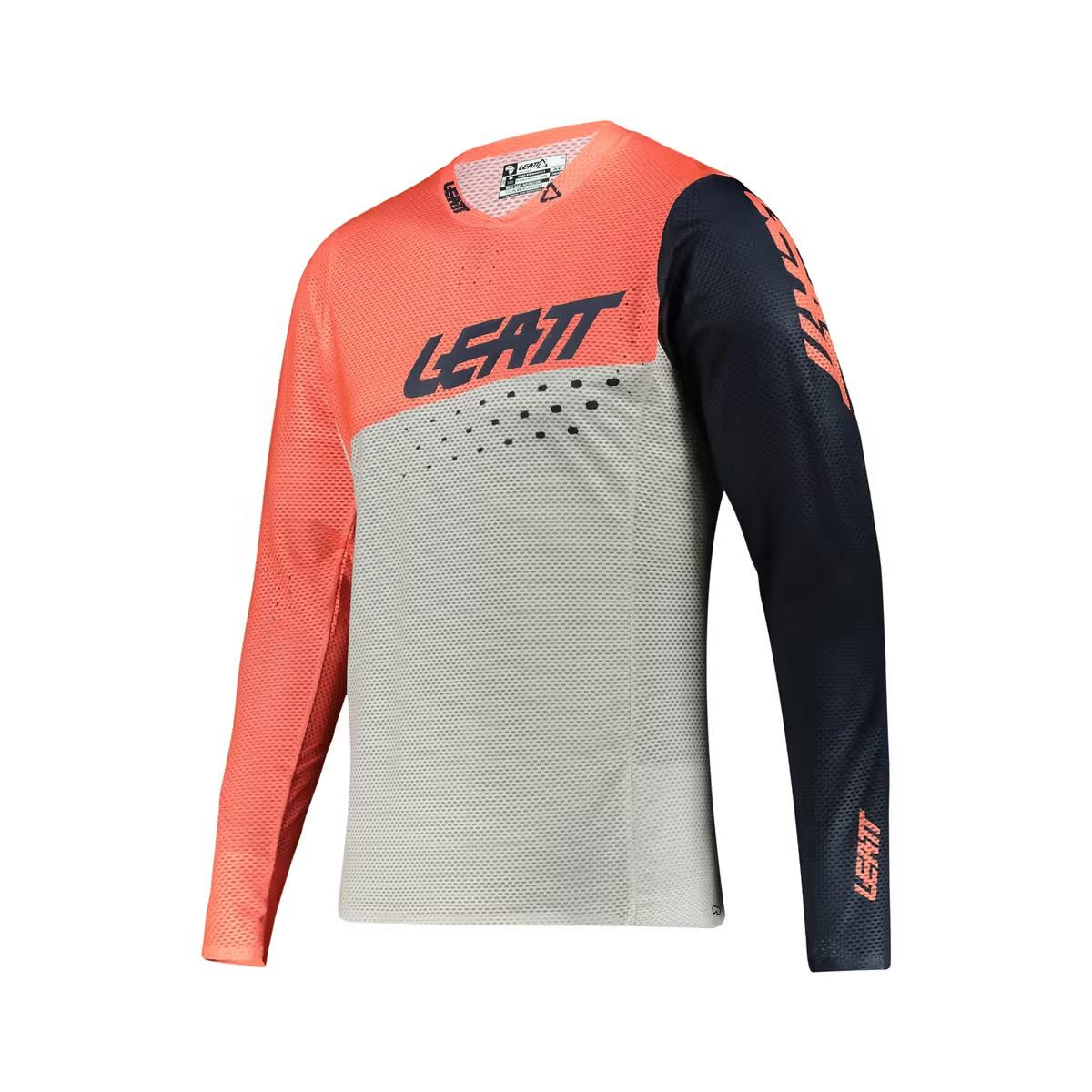 Long Sleeve Jersey Mtb Gravity 4.0 Coral size M