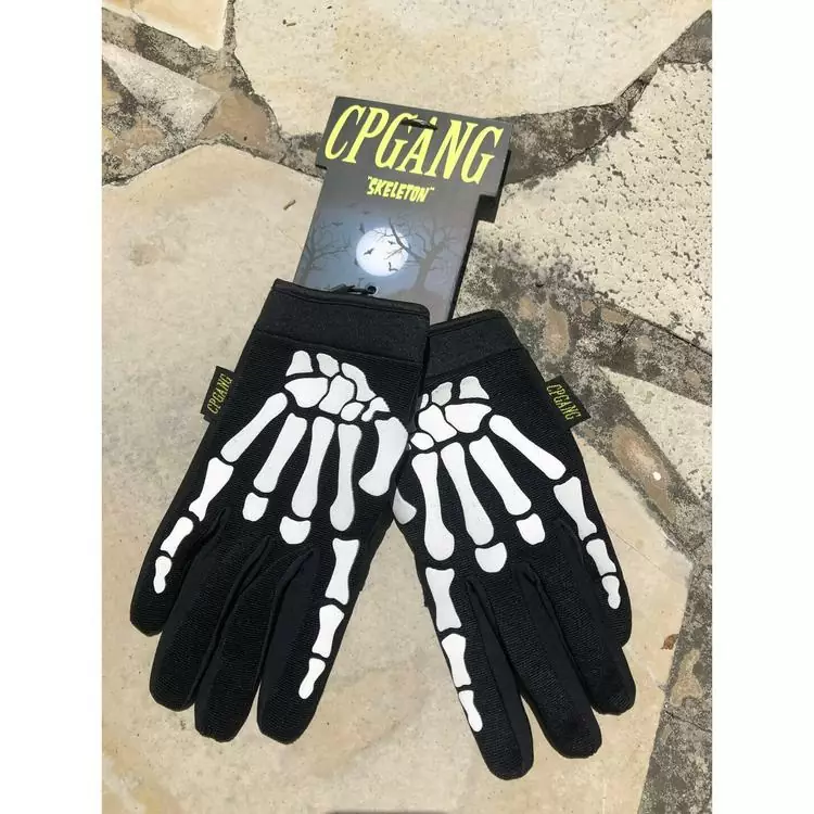 Skeleton gloves Black size S #1