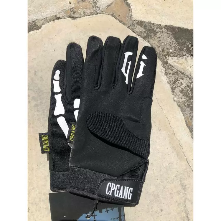 Skeleton gloves Black size S #2