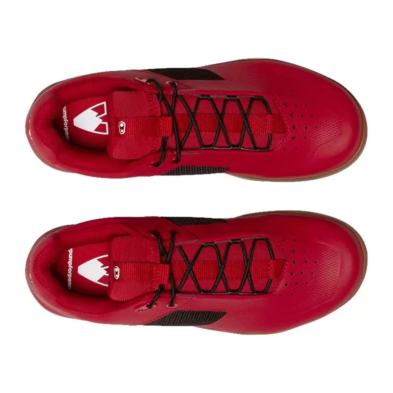 Sapatos MTB Mallet Lace PumpForPeace Edition Clip-In Vermelho/Preto Tamanho 41 #3