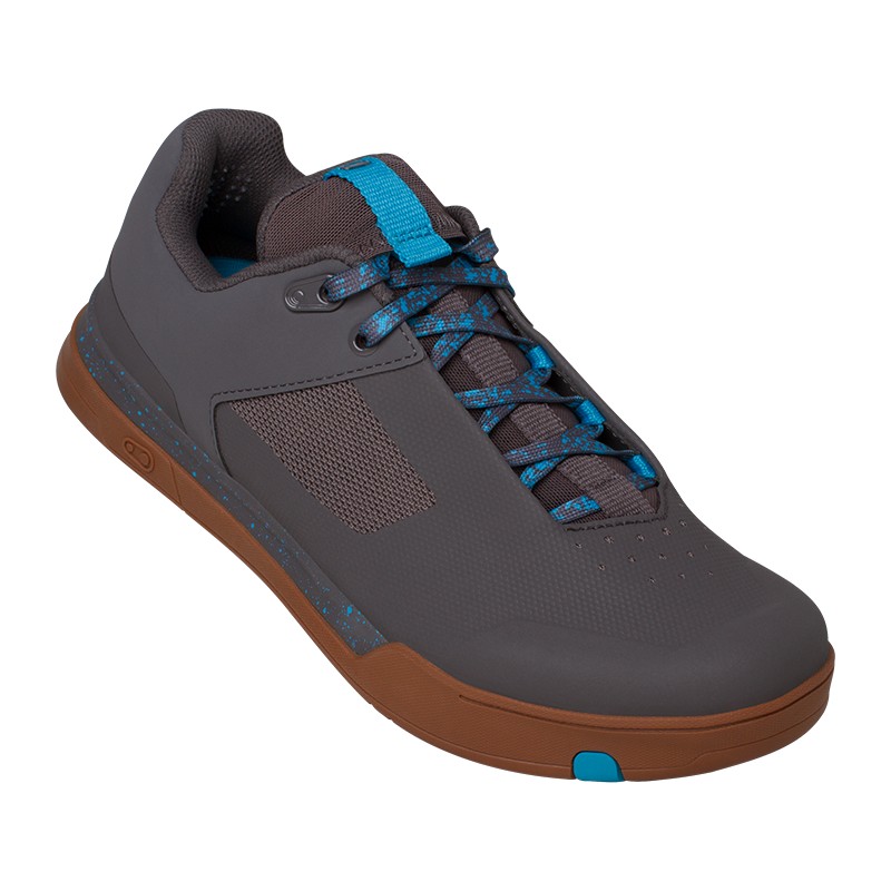 Sapatos MTB Mallet Lace Splatter Edition Clip-In Cinza/Azul Tamanho 48