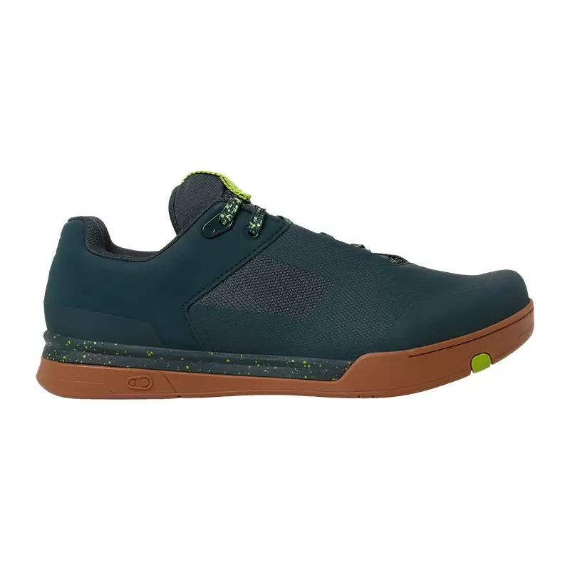 Sapatos MTB Mallet Lace Splatter Edition Clip-In Azul Petróleo/Verde Limão Tamanho 39 #1