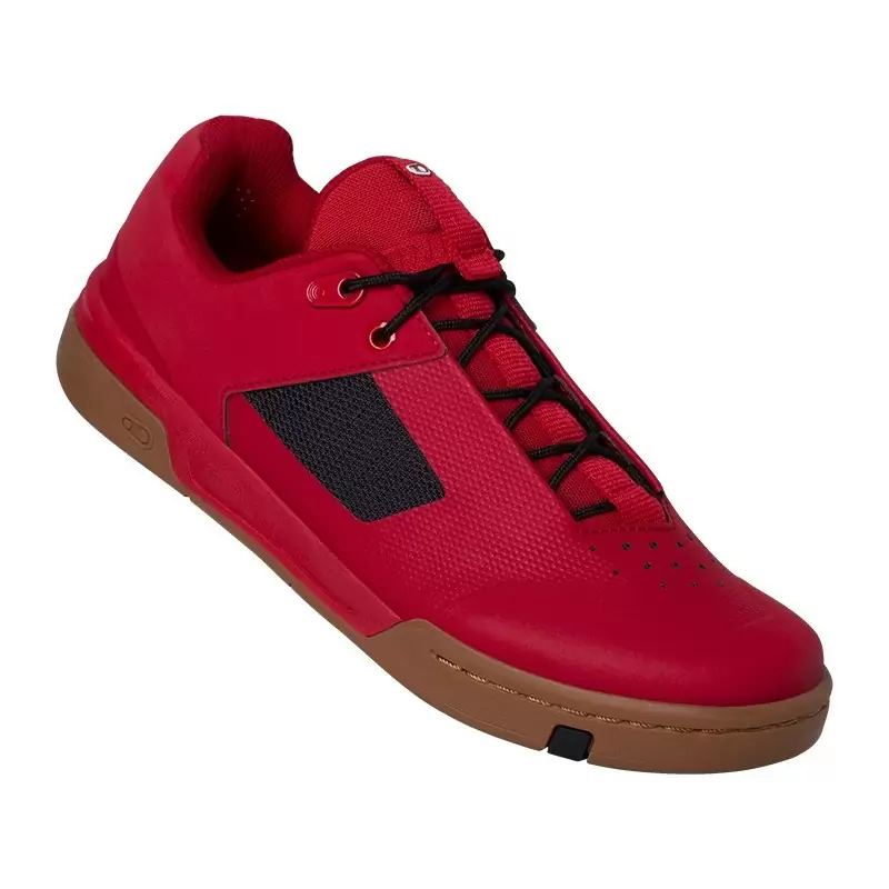 Chaussures de VTT plates Stamp Lace PumpForPeace Edition Rouge/Noir Taille 42 - image