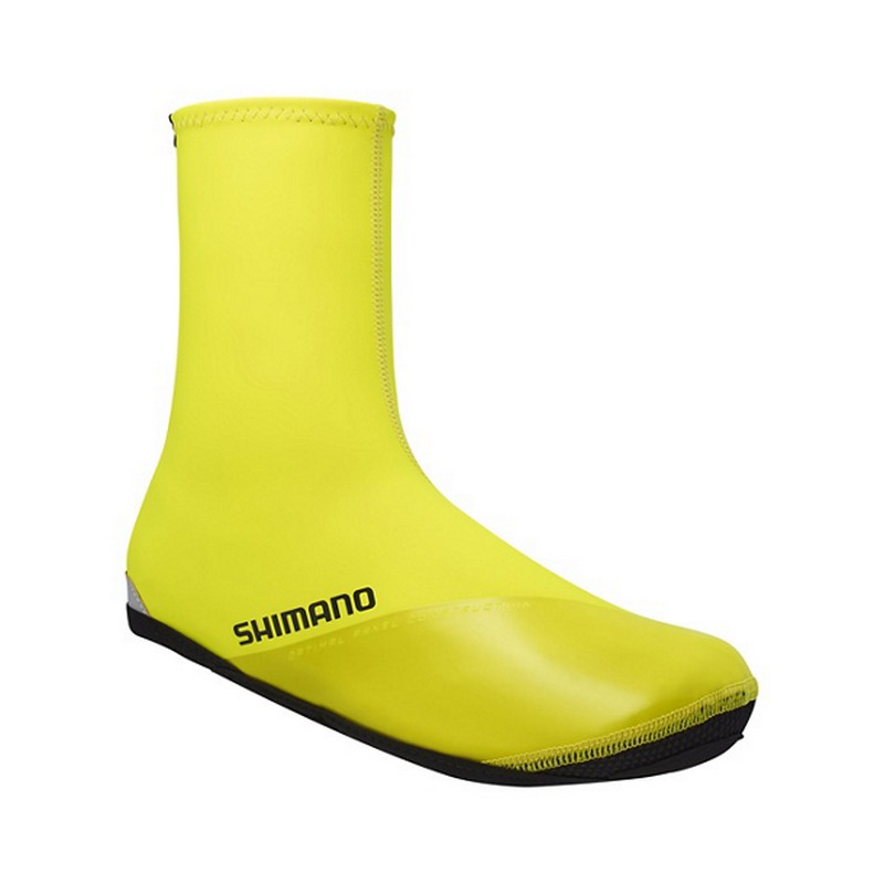 Dual H2O Road/MTB Waterproof Overshoes Yellow Size S (37-39)