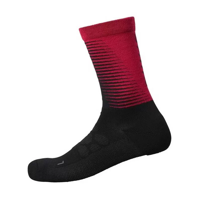 Merino Winter Socks S-Phyre Black/Red Size S/M (36-40) - image