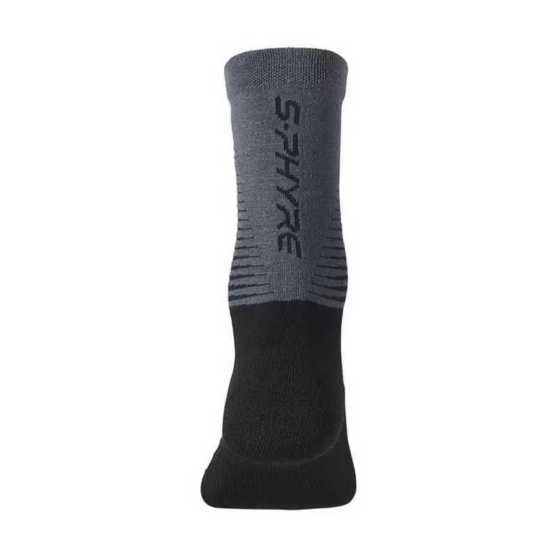 Merino Winter Socks S-Phyre Black/Grey Size S/M (36-40) #2