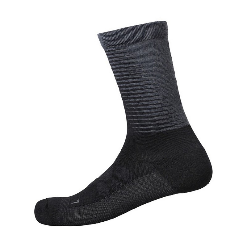 Merino Winter Socks S-Phyre Black/Grey Size S/M (36-40)