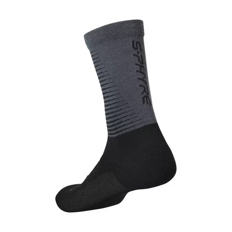 Merino Winter Socks S-Phyre Black/Grey Size S/M (36-40) #1