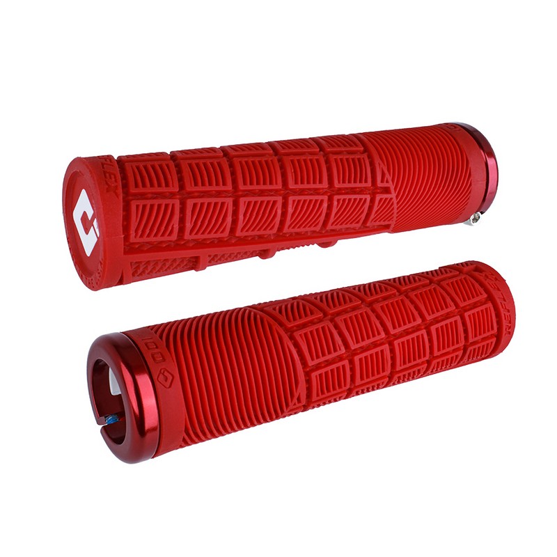 Pair of MTB Reflex XL V2.1 Grips 34,5x135mm Red