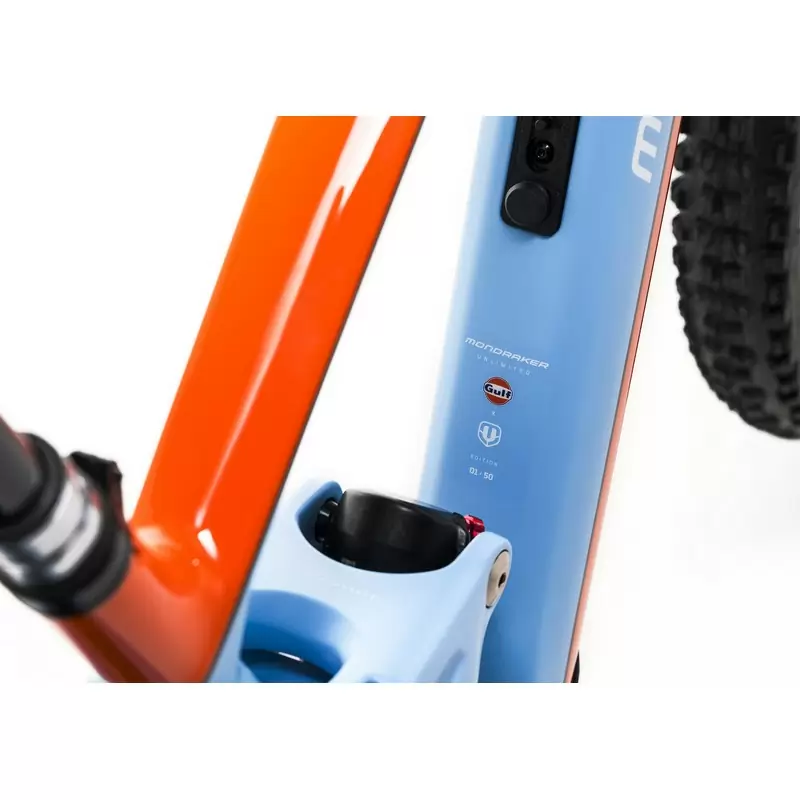 NEAT RR SL Unlimited Gulf Edition 29'' 160mm 12v 360Wh TQ HPR-50 System Light Blue/Orange Size S #13
