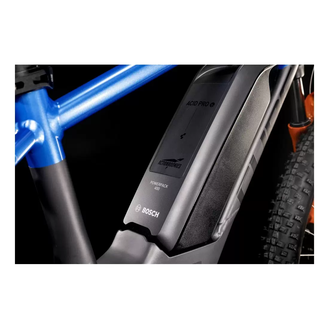 Acid 240 Hybrid Rookie Pro 24'' 80mm 9s 400Wh Bosch Active Gen3 Blue/Black 2023 One Size #3