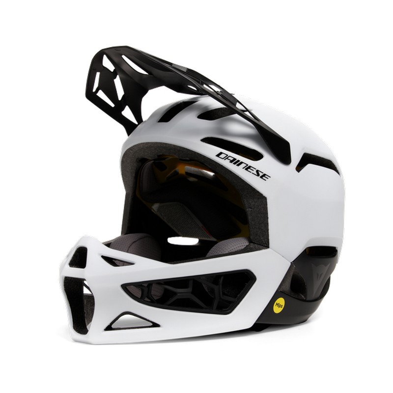 Linea 01 MIPS NFC Recco MTB Full Face Helmet Black/White Size S-M (54-56cm)