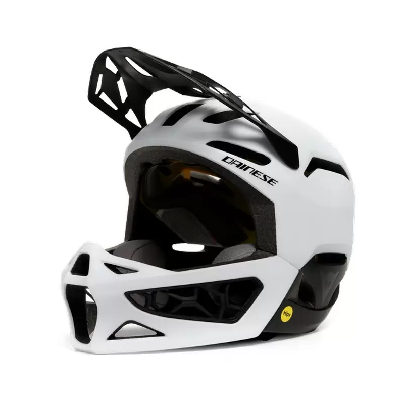 Linea 01 MIPS NFC Recco MTB Full Face Helmet Black/White Size S-M (54-56cm) - image