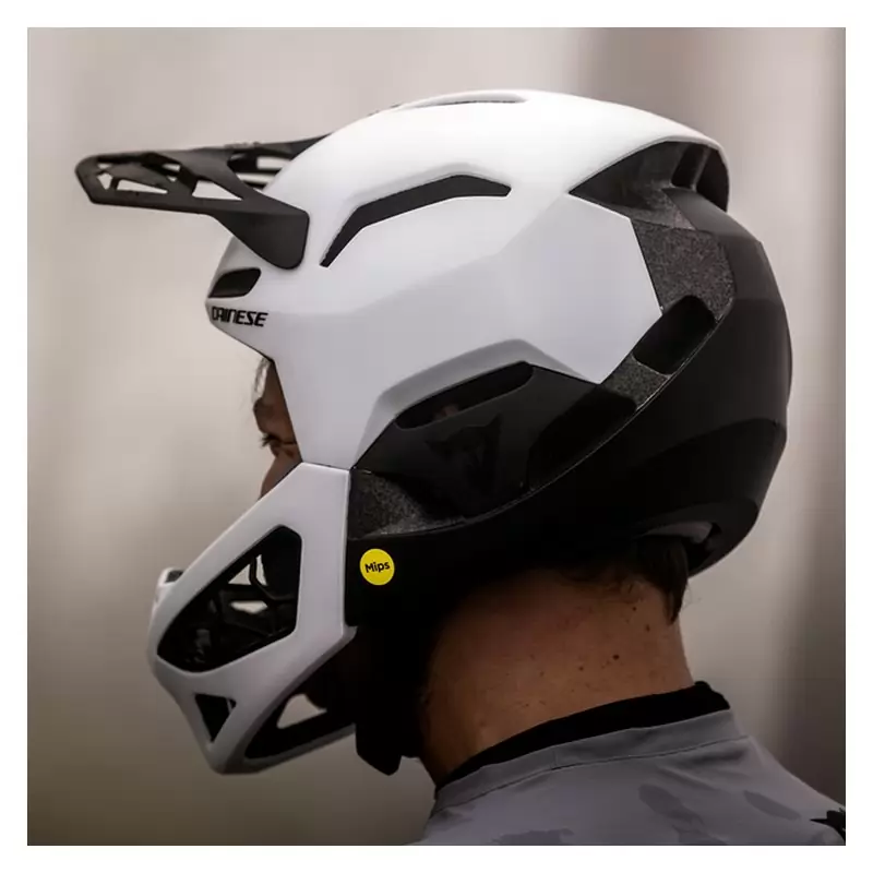 Linea 01 MIPS NFC MTB Full Face Helmet Black/White Size L-XL (59-62cm) #9