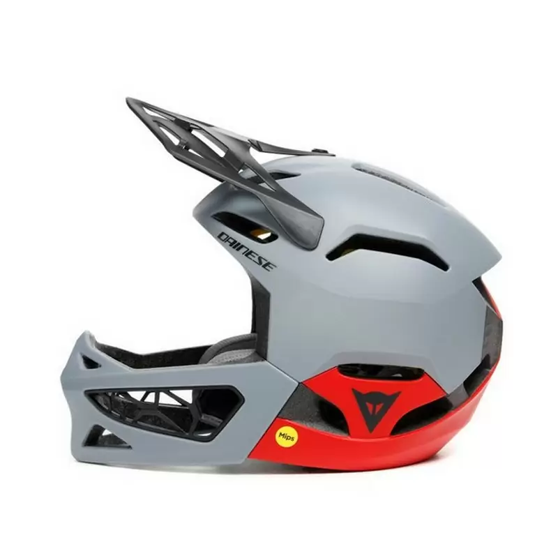 Linea 01 MIPS NFC MTB Full Face Helmet Grey/Red Size M-L (57-58cm) #2