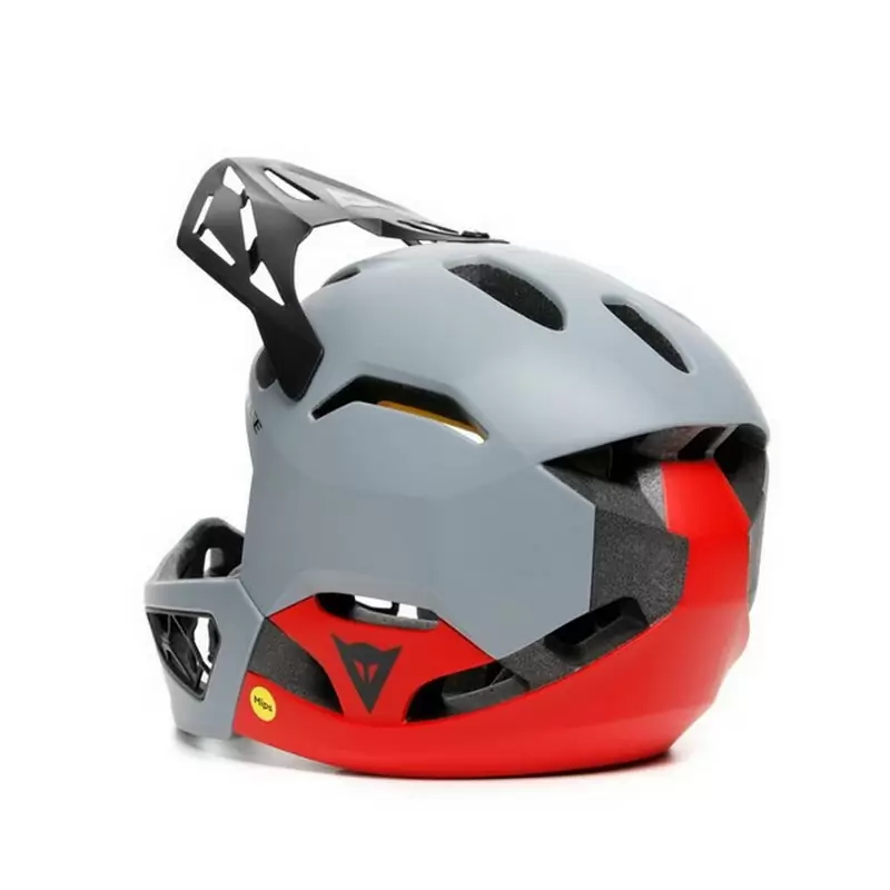 Linea 01 MIPS NFC MTB Full Face Helmet Grey/Red Size M-L (57-58cm) #3