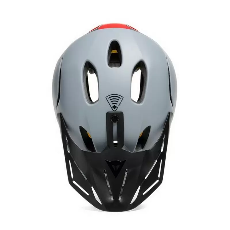 Linea 01 MIPS NFC MTB Full Face Helmet Grey/Red Size M-L (57-58cm) #6