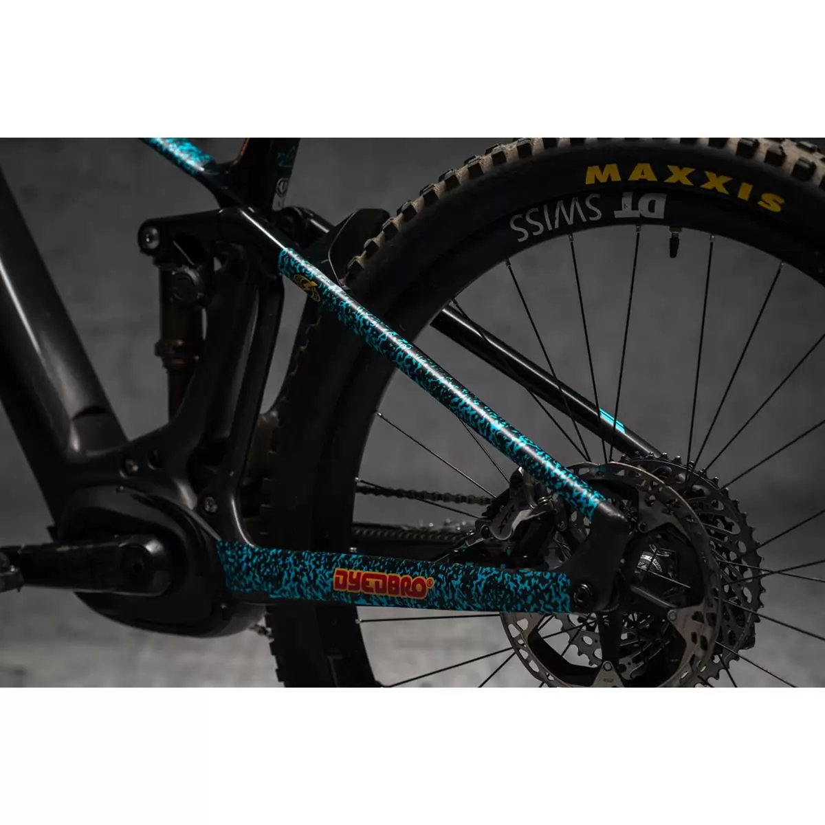 Protector Cuadro Bicicleta Pro Full EBike RRR Negro Dyedbro —