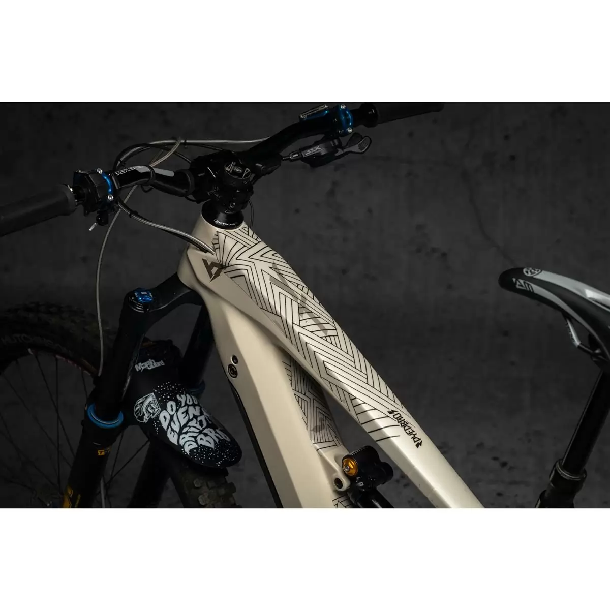 Adesivi Protezione Telaio E-Bike Stay Free Nero - image