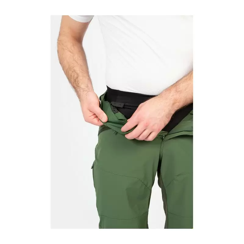Pantaloncino Intimo Con Fondello SingleTrack Liner Nero/Camo Taglia XL #5
