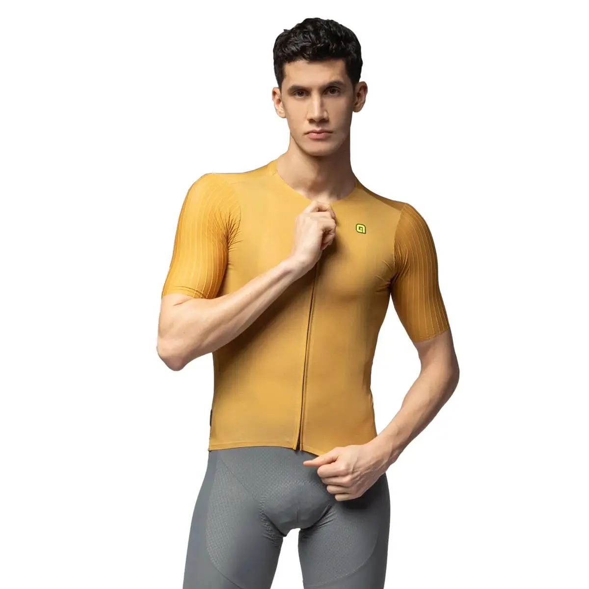 Short sleeve shirt Earth Style yellow Kashmir size xxs - image