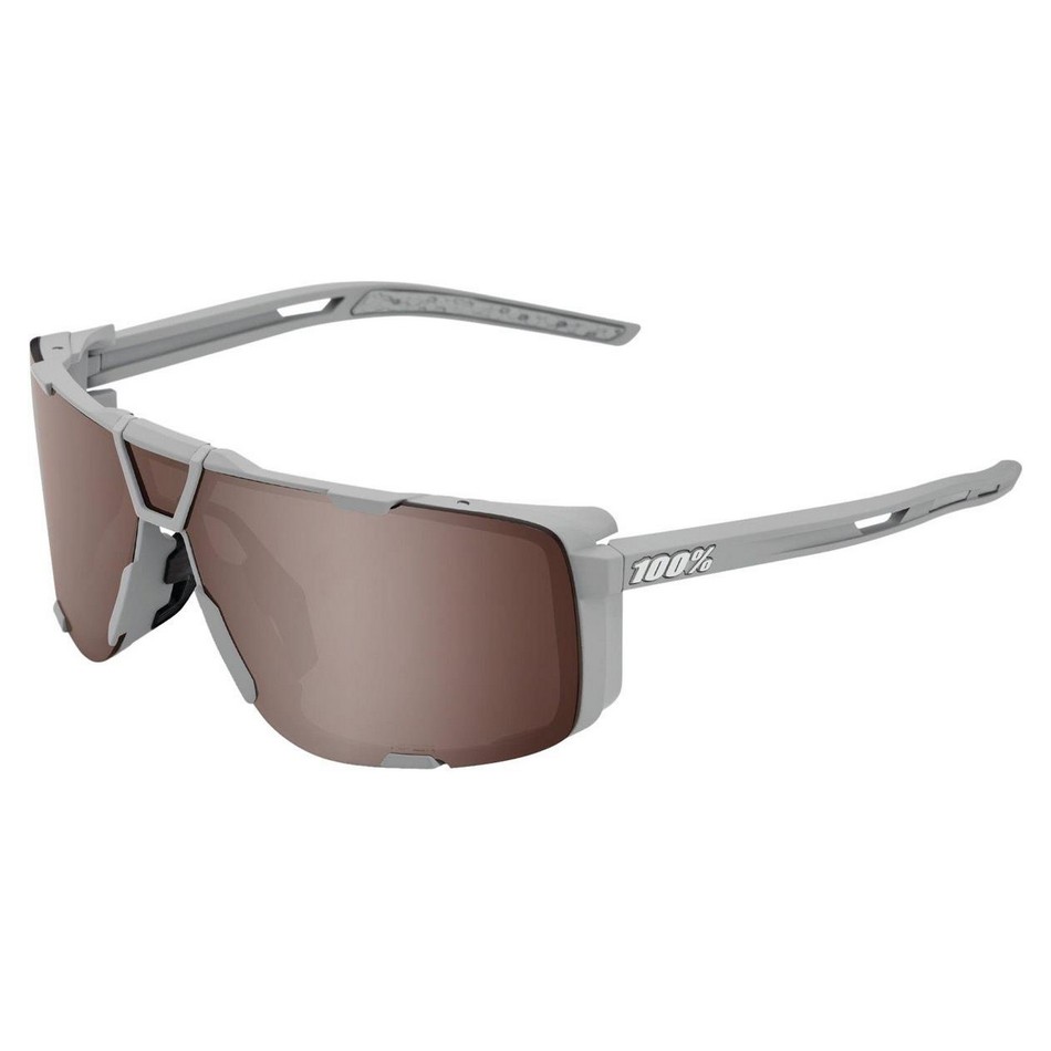 Sunglasses EASTCRAFT Soft Tact Cool Grey/HiPER Crimson Silver Mirror Lens