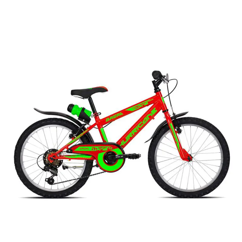 Bicicleta Niño 6-7 Años 20'' Kids Acero Hurricane 6v Rojo - image